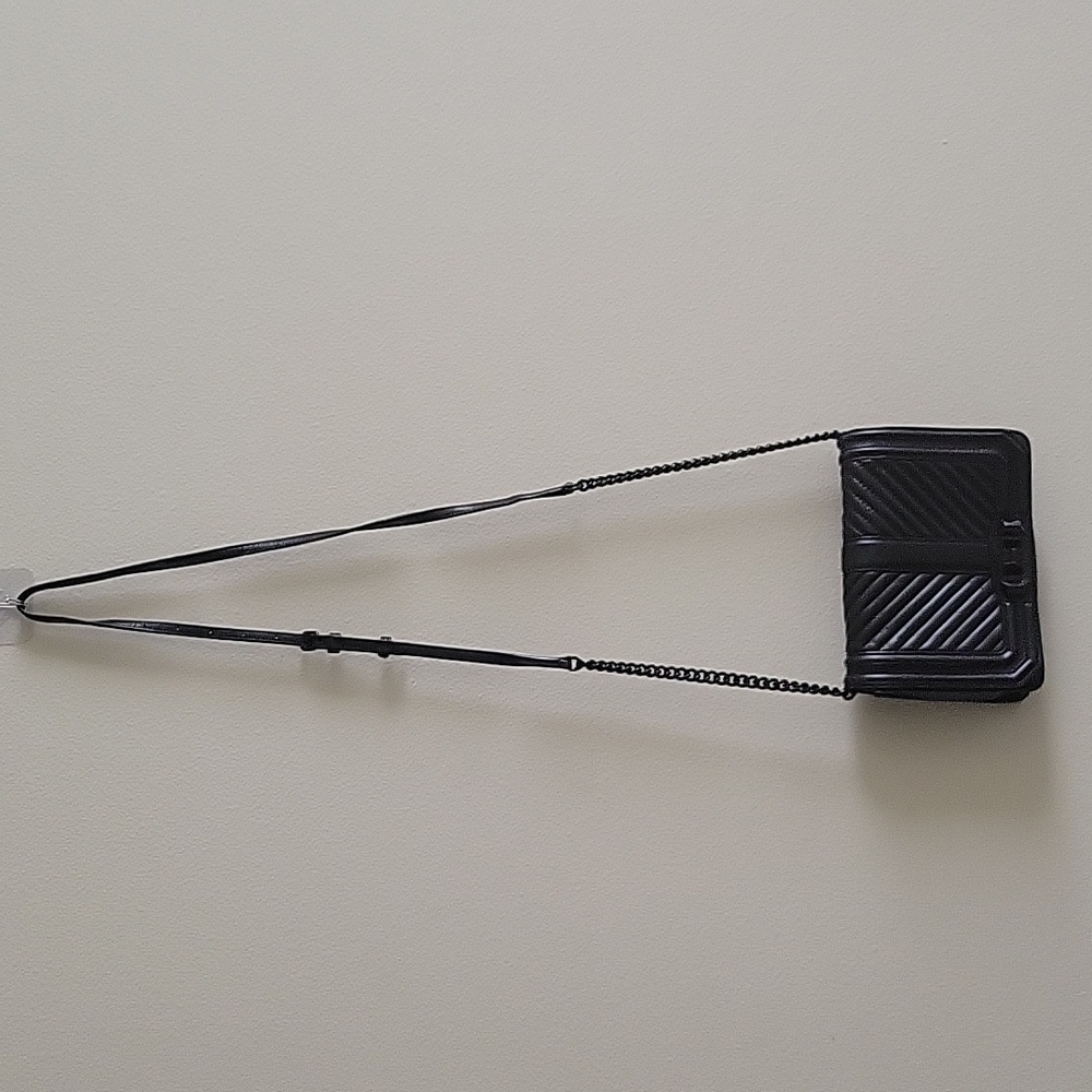 REBECCA MINKOFF LEATHER CROSSBODY BAG